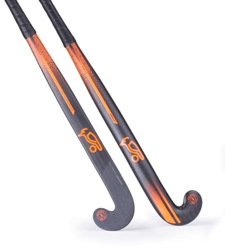 Kookaburra Hat Apollo Hockeyschläger Feldhockeyschläger, orange/schwarz, 36.5 Light