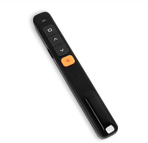USB-Typ-C-Präsentations-Clicker, Clicker für PowerPoint-Präsentationen, Wiederaufladbare Kabellose Presenter-Fernbedienung, PPT-Controller für Meeting-Lehrreden