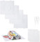 Vytung 4 Stück,5mm Bügelperlen Platten,130 Muster DIY Bügelperlenset, 2 bügelpapier 2 Weiße Pinzette für Kinder DIY Bastelperlen