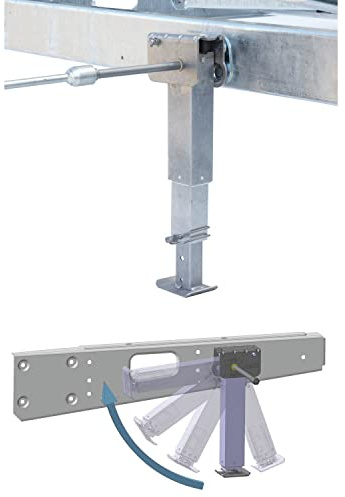 AL-KO Vérins stabilisateurs ClickFix : Hauteur Max. 424 mm