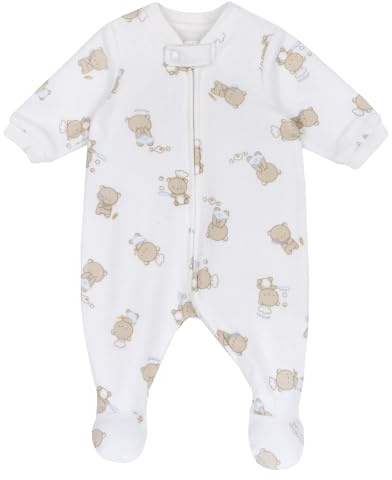 Chicco, Tutina Neonato e Neonata in Caldo e Morbido Pile, con Comoda Apertura Frontale, Ideale per l'Inverno, Abbigliamento Bambino e Bambina 0-24 Mesi, Designed in Italy