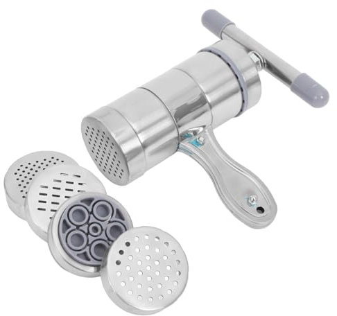 TOPPERFUN 6 Pièces presse à miel fabricant de spätzle presse à nouilles manuelle manuel du fabricant de pâtes machine à pâtes à manivelle machine apicole Acier inoxydable