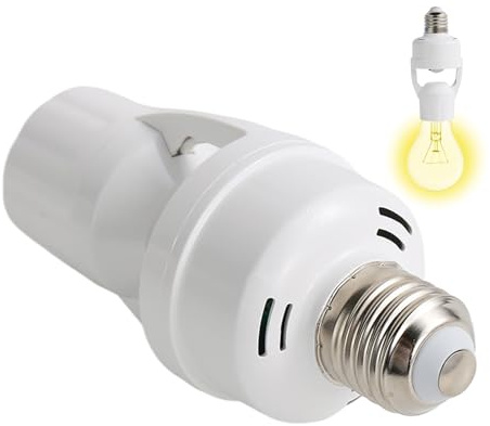 Rörelsesensor För Lampfattning E27 Skruvad Intelligent Radarsensor