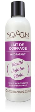 SOARN - Lait de Coiffage Karité Jojoba et Ricin 250ml