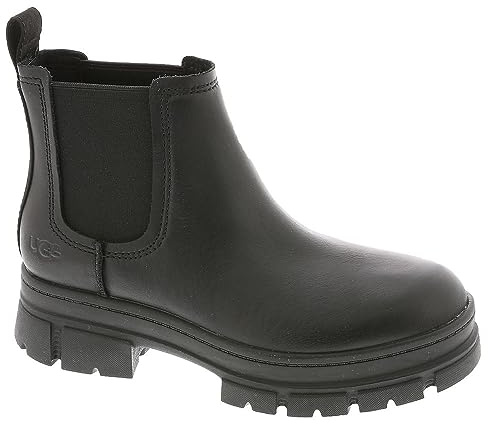UGG Unisex Kids Ashton Chelsea Classic Boot, Black, 5 UK