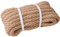 XINSHUNCAN 24mm Jute Rope,10 M/32 Feet 4-Strand Thick Strong Hemp Rope,Heavy Duty Natural Jute Rope for Craft Rope,DIY Cat Scratch Post,Garden Bundling, Chandelier, Climbing Hammock