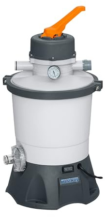 Bestway | Flowclear Sand Filter, 3,208 L / 800gal, Cost Effective & Environmentally Friendly Above Ground Pool Filter