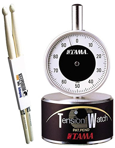 Tama TW100 Tension Watch Tuner accordatore + bacchette keepdrum