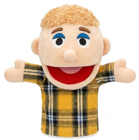 LOMTRATS Marionnettes familiales,Comprend Grand-père,Grand-mère,Papa,Maman,Fille,Fils avec Bouche Ouverte Mobile,parfaites pour raconter des Histoires,enseigner,Cadeaux d'anniversaire,1 Pcs