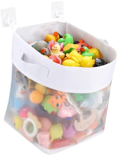 Kaisibum Badespielzeug Aufbewahrung Netz Badewanne Spielzeug Badewannenspielzeug Aufbewahrung Badespielzeug netz mit 2 stabilen Klebehaken