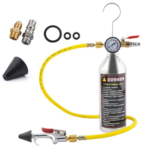 Kit Di Lavaggio Per Impianto Di Climatizzazione, Set Pulitore Tubazioni Aria Condizionata, Set Lavaggio Circuito AC Veicoli E Autocaravan