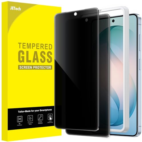 JETech Privacy Skärmskydd för Samsung Galaxy S26 Plus, 2-Pack | Anti-Spion Sekretesskydd, Härdat Glas, Enkel Installationsram, Fodralvänlig, Fingeravtrycks-ID Kompatibel, Repfri Design