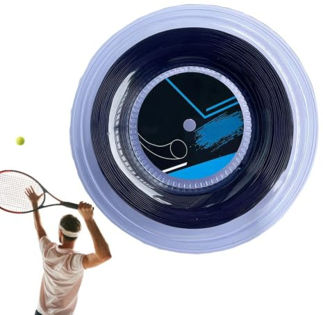 Corde de pratique de tennis | Ligne de jeux de balle haute résistance | 200 m pour prévenir les vibrations et l'entraînement du tennis pour débutants et professionnels
