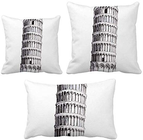 DIYthinker Michigan Pizza Tower Wurf Kissen Set Einfügen Kissen Abdeckung Home Sofa Dekor Geschenk