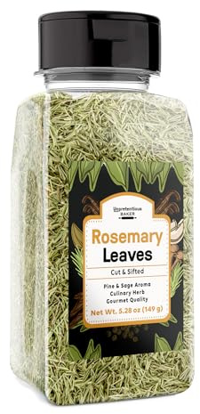 Unpretentious Rosemary Leaves (2 Cups), Cut & Sifted, Cooking Herb, Non-GMO