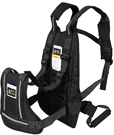 Cintura di sicurezza per moto, con due manici, per bambini, regolabile con 3 materiale riflettente, protezione per bambini, adatta per bambini dai 2 ai 12 anni
