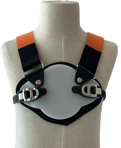 JDKMNE Pectus Carinatum Orthosis Brace - Soporte de Protrusión Esternal - Brace de Protrusión Torácica Tirantes para Deformidad del Esternón para Todas Las Edades