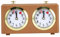 Dytabepl D'échecs Horloge D'échecs Numérique Analogique pour D'éChecs Minuterie Horloges Officielles Minuteries Pas de Batterie NéCessaire