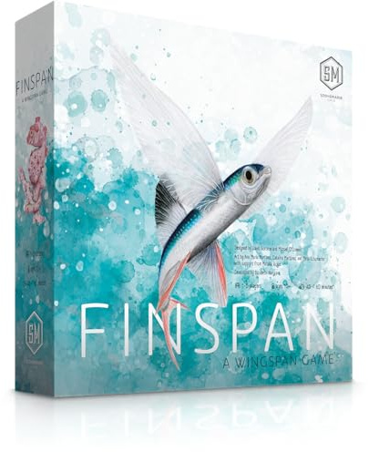 Stonemaier Games | Finspan | Board Game | Ages 10+ | 1-5 Players | 45-60 Minutes Playing Time