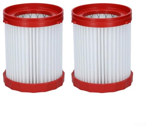 Lot de 2 filtres HEPA de rechange pour aspirateurs Bosch 18 V 9 litres pour aspirateur humide/sec GAS18V-3/GAS18V-10L, VF320H
