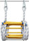 Rope Ladder Fire Escape For Windows And Balconies For Quick Use In The Fire, Safety Ladders With Carabiners, Compact & Reusable Nylon Escape Ladders (Size : 3m)