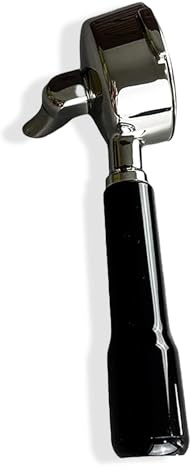 Rattleware Portafilter 58mm Single Spout – Stainless Steel Espresso Portafilter Holder with Sturdy Handle – Compatible with Espresso Machines, Coffee Makers and Portafilter Basket