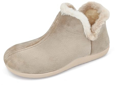 JOMIX Zapatillas Casa Mujer Invierno Botas Mujer Casa Fabricadas en España Pantuflas Mujer con Plantilla Extraíble