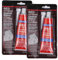 GNAUMORE Dichtmasse, Automotive Sealant, Silikon, Rot, Paste, 2 Count, Wasserfest, Motor, Auspuff, Khler, Karosseriedichtmasse, lanne, 2PC