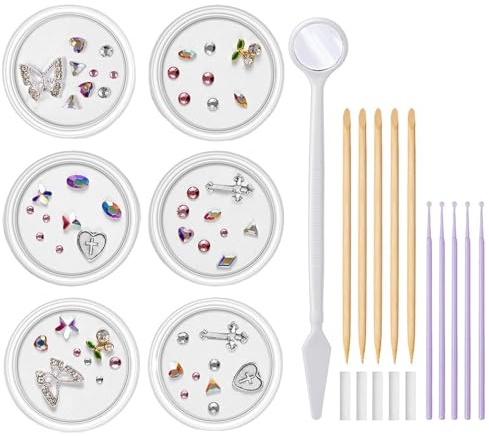 Set Di Pietre Preziose Per Denti - Kit Di Gioielli Per Denti Fai-da-te Con Cristalli | Set Creativo Di Gioielli Per Per La Decorazione Dei Dennti E La Pietre Di Riflettenti Con