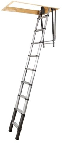 Teleskopleiter für Dachboden, Giraffe, 2,3–2,7 m