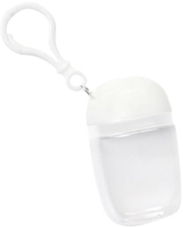 Sirseon Botellas Recargables De Viaje,Botella Dispensadora con Llavero - Botella dispensadora portátil de 30 ml | Envases vacíos Recargables Design para loción limpiadora, tónico, Gel de baño,