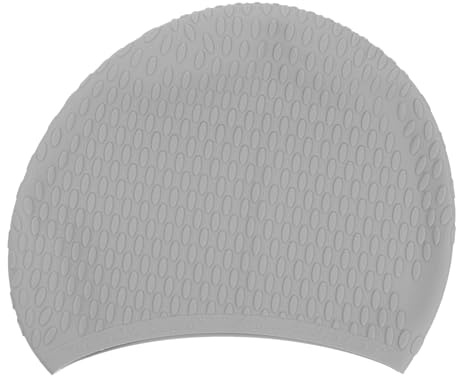 CORHAD Waterproof Silicone Cap for Women Men Swimming Hat for Boys and Girls Adults Stylish Water Hat Comfortable Fit