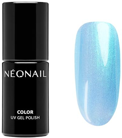 NEONAIL UV Nagellack 7,2 ml - Blau - Shimmering Waves - NEONAIL Farben - UV Lack - Gel Nägel - Nageldesign