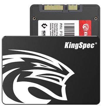 KingSpec 512GB SATA SSD 3D NAND Flash, 2.5 Inch SATA 3 Internal Solid State Drive up to 560MB/s, Compatible with Desktop/Laptop / PS4