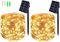 BOLWEO Solar Garden Lights Outdoor, 12M/ 40Ft 120LEDS / 8 Modes,Waterproof Copper Wire Lighting for Indoor，Outdoor，Wedding，Patio，Garden Decoration（Warm White）