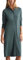 Marc O'Polo Damen Jerseykleid mit Stretch-Anteil Langarm, Grün (Deep Emerald), S