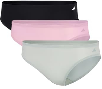 adidas Bikini (3 Pezzi) – Sport Active Light Flex-Packaged Panties – Biancheria Intima Comoda, 901 Assortiti, XL