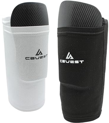 Sujeta espinilleras Futbol niño y Adulto - Medias con Bolsillo para espinilleras - Medias sujeta espinilleras - Calcetines espinilleras Futbol niño y Adulto. (Negro, S)