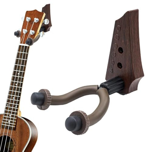 Opvonxeh Violin väggfäste, gitarrväggfäste, U-formad väggfäste, violinhållare väggfäste, Ukulele vägghängare, akustisk gitarr väggrack, elektrisk gitarr vägghylla