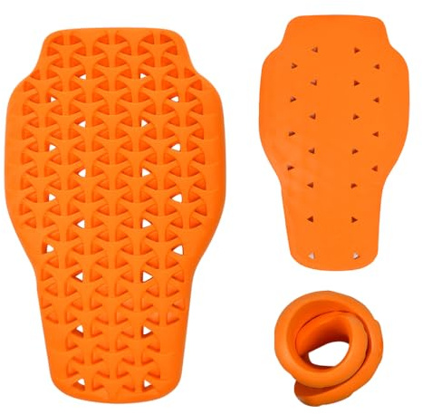 WEFHEF Paraschiena Moto CE-1Protezione Schiena Comodo para Schiena Moto con Fori di Ventilazione Proteggi Schiena Moto dagli Infortuni Protezioni Moto per Sport, Ciclismo, Sci, Sport all'Aria Aperta