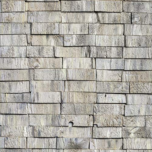 Venilia Pellicola adesiva, Parete di assi di legno marrone, 67,5cm x 1,5m, Spessore 95μ, Pellicola autoadesiva per mobili o cucina, carta da parati, PVC senza ftalati, Prodotto in UE