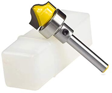 Zkenyao-Router Bit 1/4'' 1/2'' 8mm Shank 3/4'' Diameter Panel Groove Router Bit, Milling Cutter Carbide End Mill Wood Milling Bit, 1pc, Use Safety Reliable (Cutting Edge Length : 6.35mm Shank)