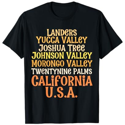 Morongo Valley Yucca Joshua Tree Twentynine Palms Landers T-Shirt