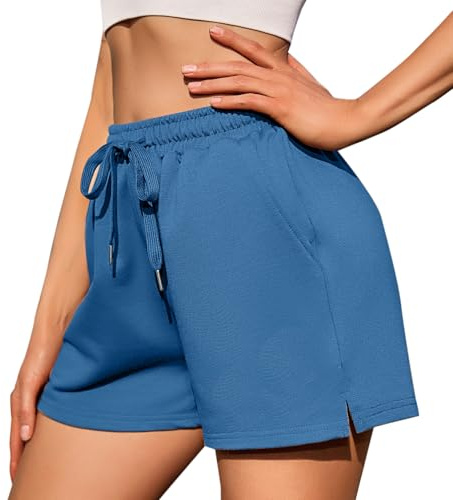 Jezonga Women's Running Shorts Casual Gym Walking Workout Hiking Jogging