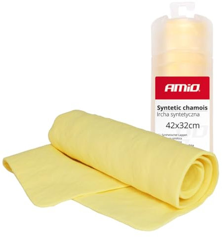 akhan SA005 - Synthetisches Sämischleder, Auto Reinigungstuch, Fensterleder, Lederlappen, Ledertuch