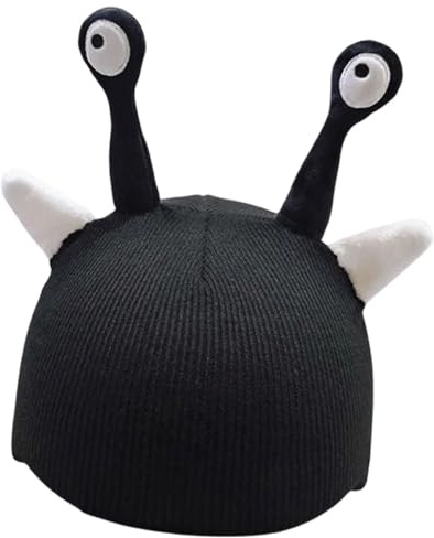 Ronyme Funda para Casco de esquí, Funda para Casco de Snowboard, tamaño Universal, de Punto, elástica Decorativa para Mujeres, Hombres, niñas y niños, para, Negro
