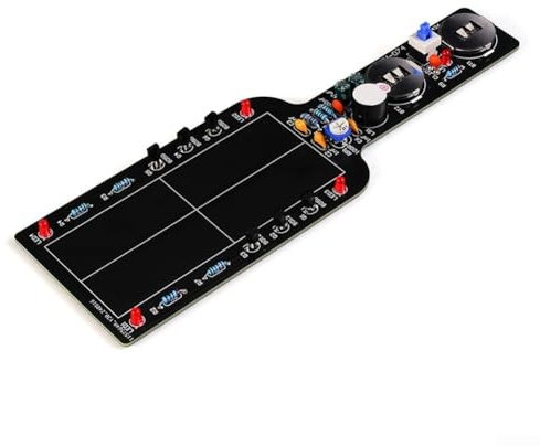 Kit de detector de metales portátil, montaje DIY con LED y zumbador para una fácil detección de metales en cualquier lugar