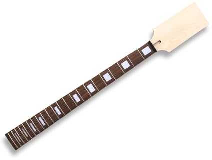 gitarrhals 22 bands 34 tums elbas med obehandlad hals