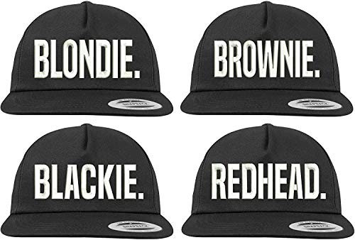 Youth Designz Baseball Kappe Snapback Cap Modell Blondie Schwarz