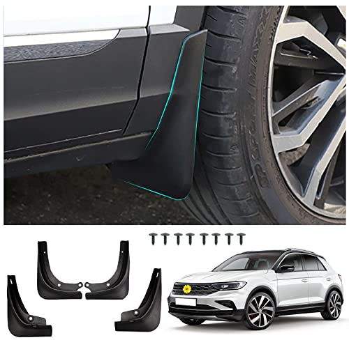 [4 pezzi] CDEFG per V W T-ROC parafango fango protezione da spruzzi d' acqua piastra paraspruzzi Parafango Auto Accessori